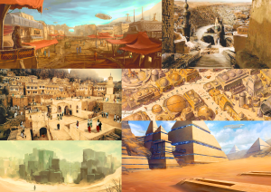 Moodboard 1 Desert City