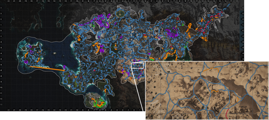 Road placement in Horizon Forbidden West