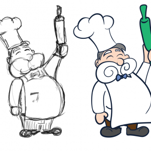 The Chef character for CODE Game