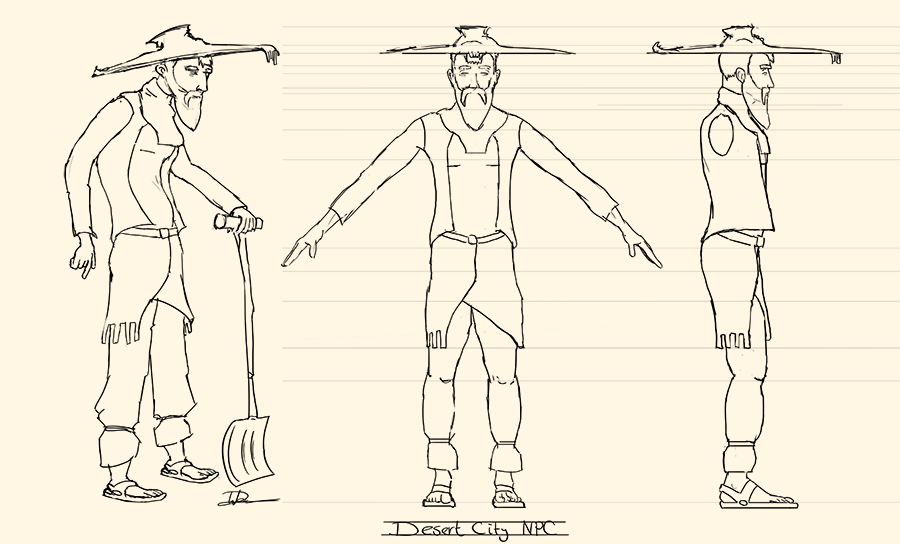 Old man character sheet