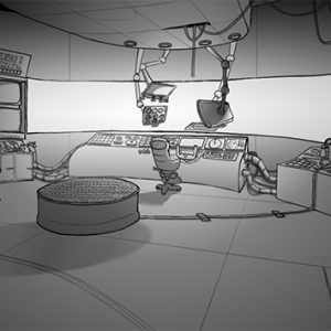 Sci-Fi Submarine WIP2