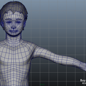 Boy WIP model 1