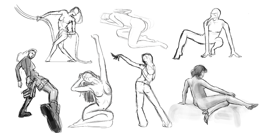 Gesture drawing