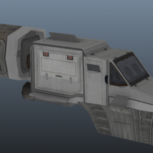 hovercar 3D model
